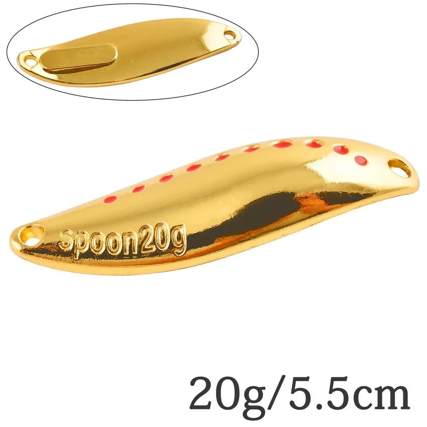 Fishing Supplies Equipment Fishing Metal Spinners Spoon Lures (2.5 to 30 g)