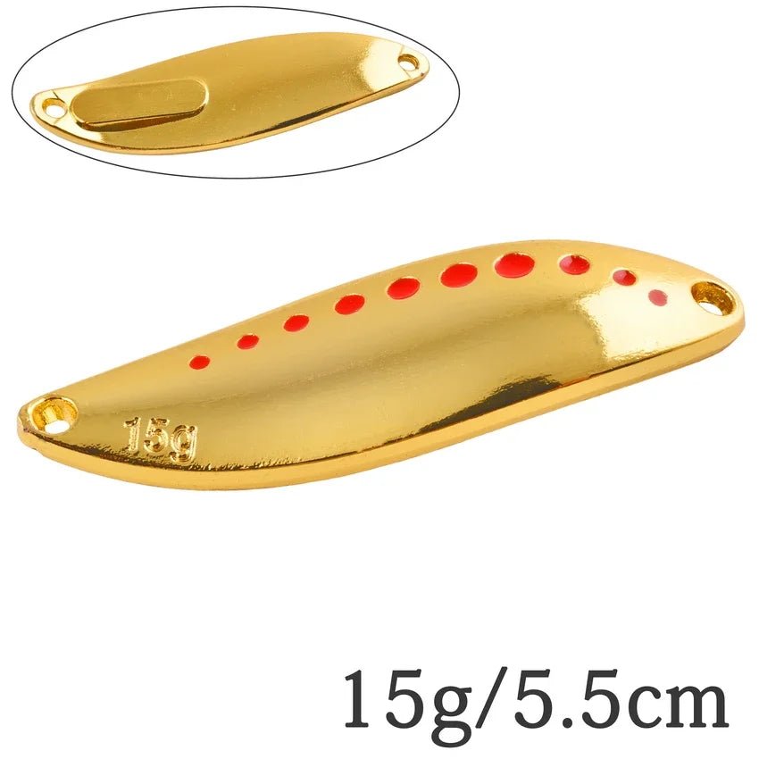 Fishing Supplies Equipment Fishing Metal Spinners Spoon Lures (2.5 to 30 g)