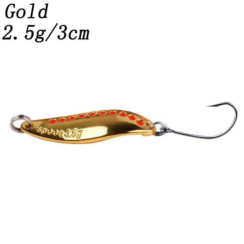 Fishing Supplies Equipment Fishing Metal Spinners Spoon Lures (2.5 to 30 g)