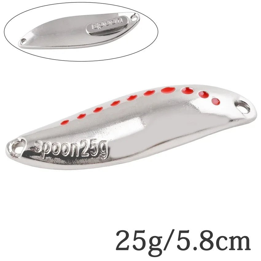 Fishing Supplies Equipment Fishing Metal Spinners Spoon Lures (2.5 to 30 g)