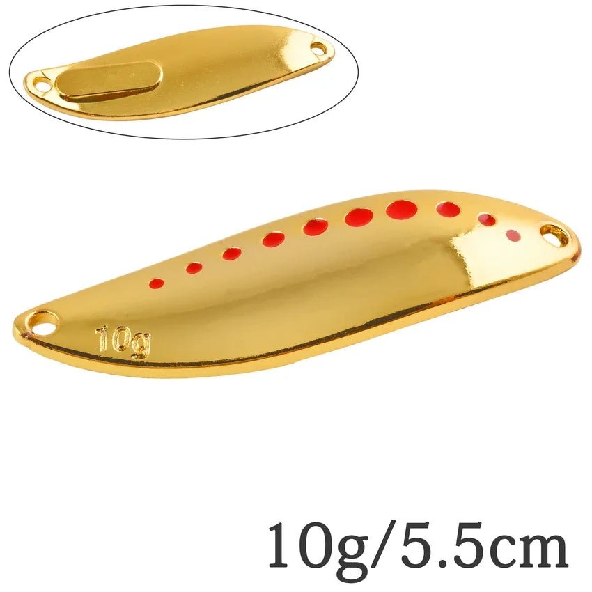 Fishing Supplies Equipment Fishing Metal Spinners Spoon Lures (2.5 to 30 g)