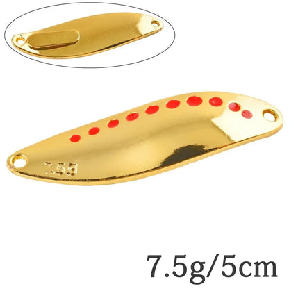 Fishing Supplies Equipment Fishing Metal Spinners Spoon Lures (2.5 to 30 g)