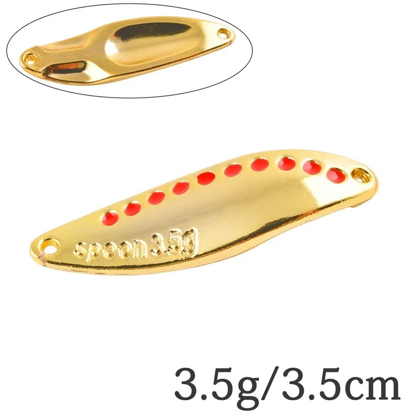 Fishing Supplies Equipment Fishing Metal Spinners Spoon Lures (2.5 to 30 g)