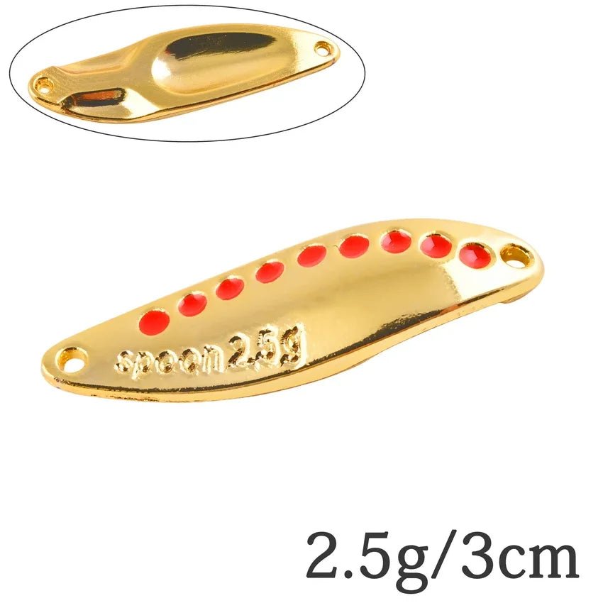 Fishing Supplies Equipment Fishing Metal Spinners Spoon Lures (2.5 to 30 g)