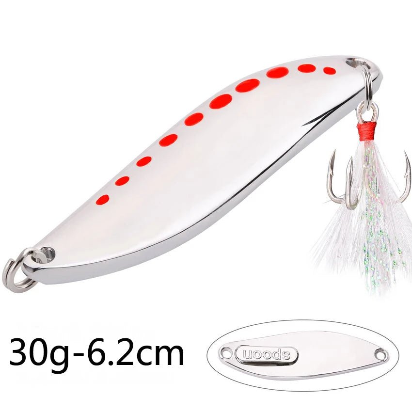 Fishing Supplies Equipment Fishing Metal Spinners Spoon Lures (2.5 to 30 g)