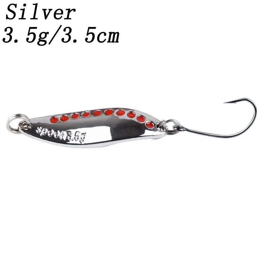 Fishing Supplies Equipment Fishing Metal Spinners Spoon Lures (2.5 to 30 g)