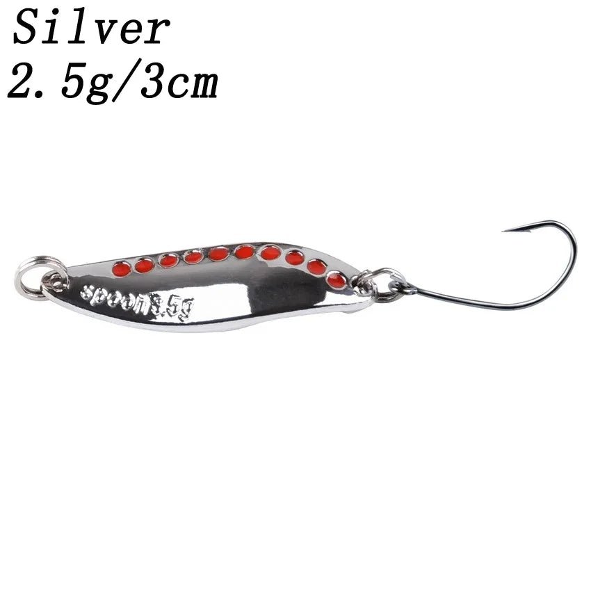 Fishing Supplies Equipment Fishing Metal Spinners Spoon Lures (2.5 to 30 g)