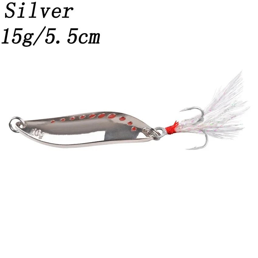 Fishing Supplies Equipment Fishing Metal Spinners Spoon Lures (2.5 to 30 g)