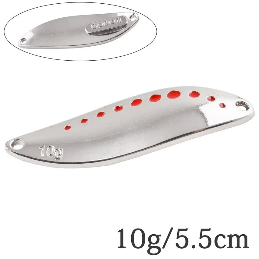 Fishing Supplies Equipment Fishing Metal Spinners Spoon Lures (2.5 to 30 g)