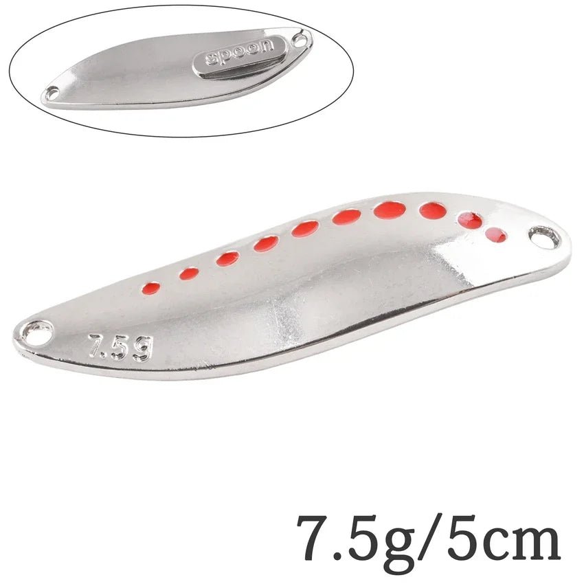 Fishing Supplies Equipment Fishing Metal Spinners Spoon Lures (2.5 to 30 g)