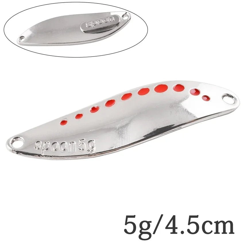 Fishing Supplies Equipment Fishing Metal Spinners Spoon Lures (2.5 to 30 g)