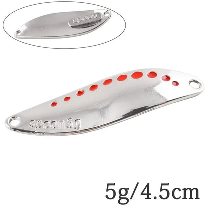 Fishing Supplies Equipment Fishing Metal Spinners Spoon Lures (2.5 to 30 g)