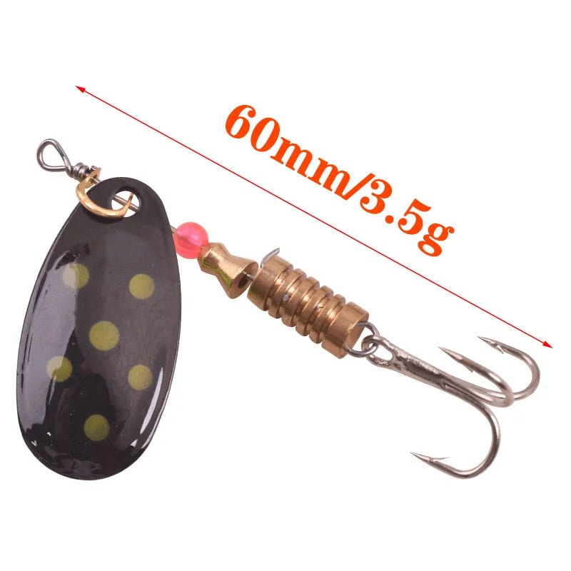 Fishing Supplies & Equipment Fishing Wobblers Spoon Spinners Lures 3.5 and 5.5 g