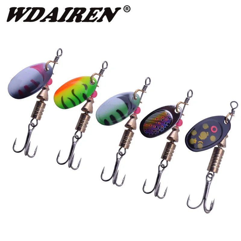 Fishing Supplies & Equipment Fishing Wobblers Spoon Spinners Lures 3.5 and 5.5 g