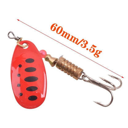 Fishing Supplies & Equipment Fishing Wobblers Spoon Spinners Lures 3.5 and 5.5 g