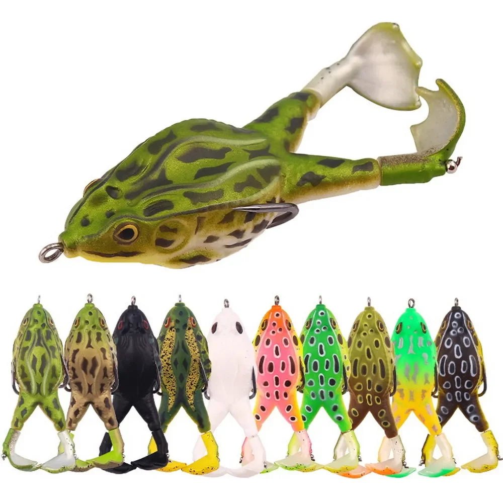 Fishing Supplies & Equipment, Frog Lure Double Propeller Legs