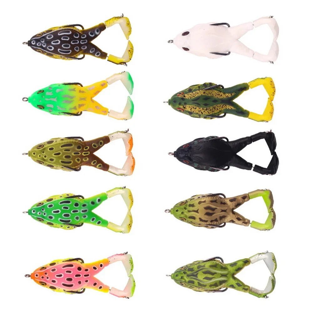 Fishing Supplies & Equipment, Frog Lure Double Propeller Legs