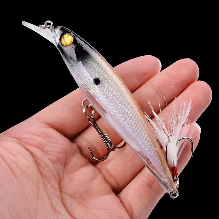 Fishing Supplies & Equipment, Laser Minnow Fishing Lure Japanese (9 cm/ 11 cm)