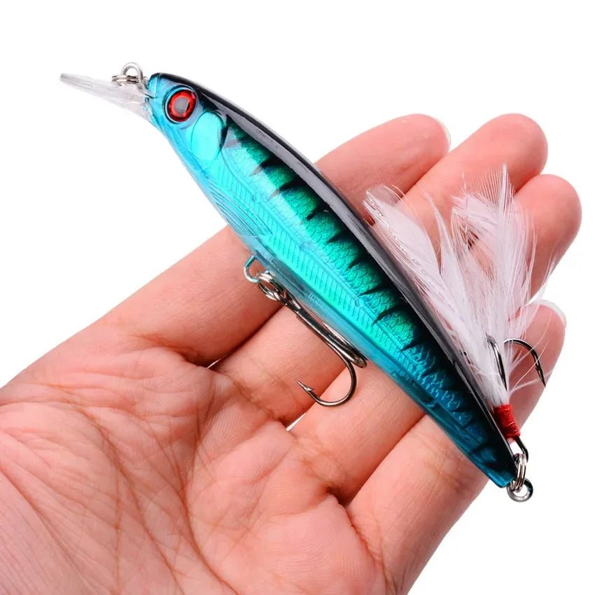 Fishing Supplies & Equipment, Laser Minnow Fishing Lure Japanese (9 cm/ 11 cm)