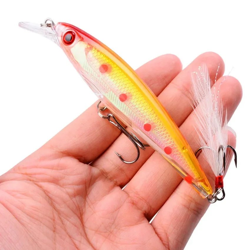 Fishing Supplies & Equipment, Laser Minnow Fishing Lure Japanese (9 cm/ 11 cm)