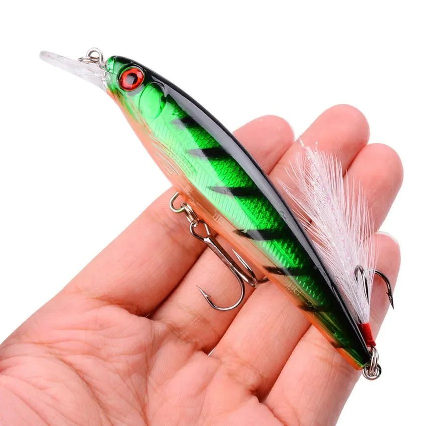 Fishing Supplies & Equipment, Laser Minnow Fishing Lure Japanese (9 cm/ 11 cm)
