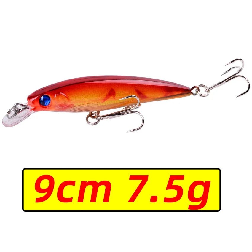 Fishing Supplies & Equipment, Laser Minnow Fishing Lure Japanese (9 cm/ 11 cm)
