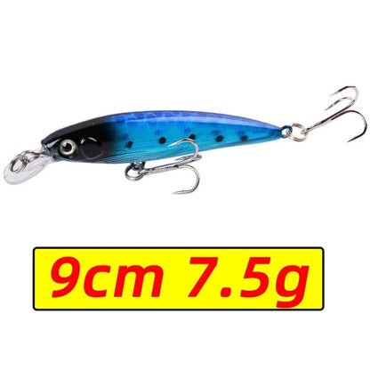 Fishing Supplies & Equipment, Laser Minnow Fishing Lure Japanese (9 cm/ 11 cm)