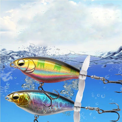 Fishing Supplies & Equipment Mandarin Fish Rotating Bait, Double Snail Design (6 g /11 g)