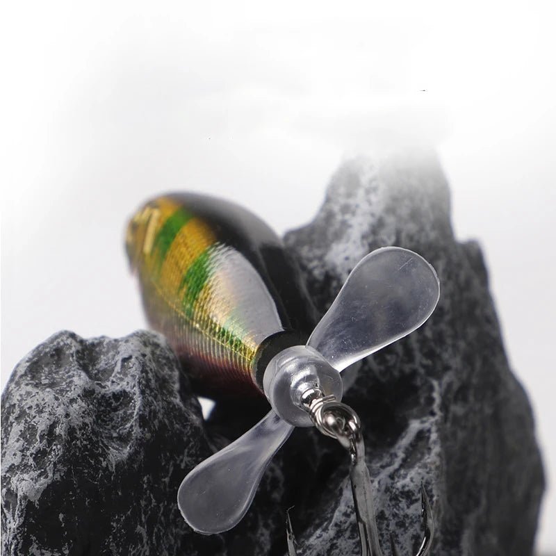 Fishing Supplies & Equipment Mandarin Fish Rotating Bait, Double Snail Design (6 g /11 g)