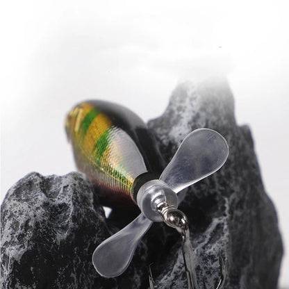 Fishing Supplies & Equipment Mandarin Fish Rotating Bait, Double Snail Design (6 g /11 g)
