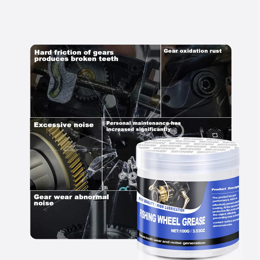 Fishing Supplies Equipment Marine Fishing Reel Grease Lubricant          (50g /100g)
