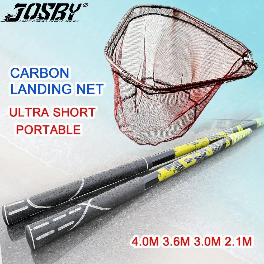 Fishing Supplies & Equipment Retractable Fishing Net, Carbon fibre