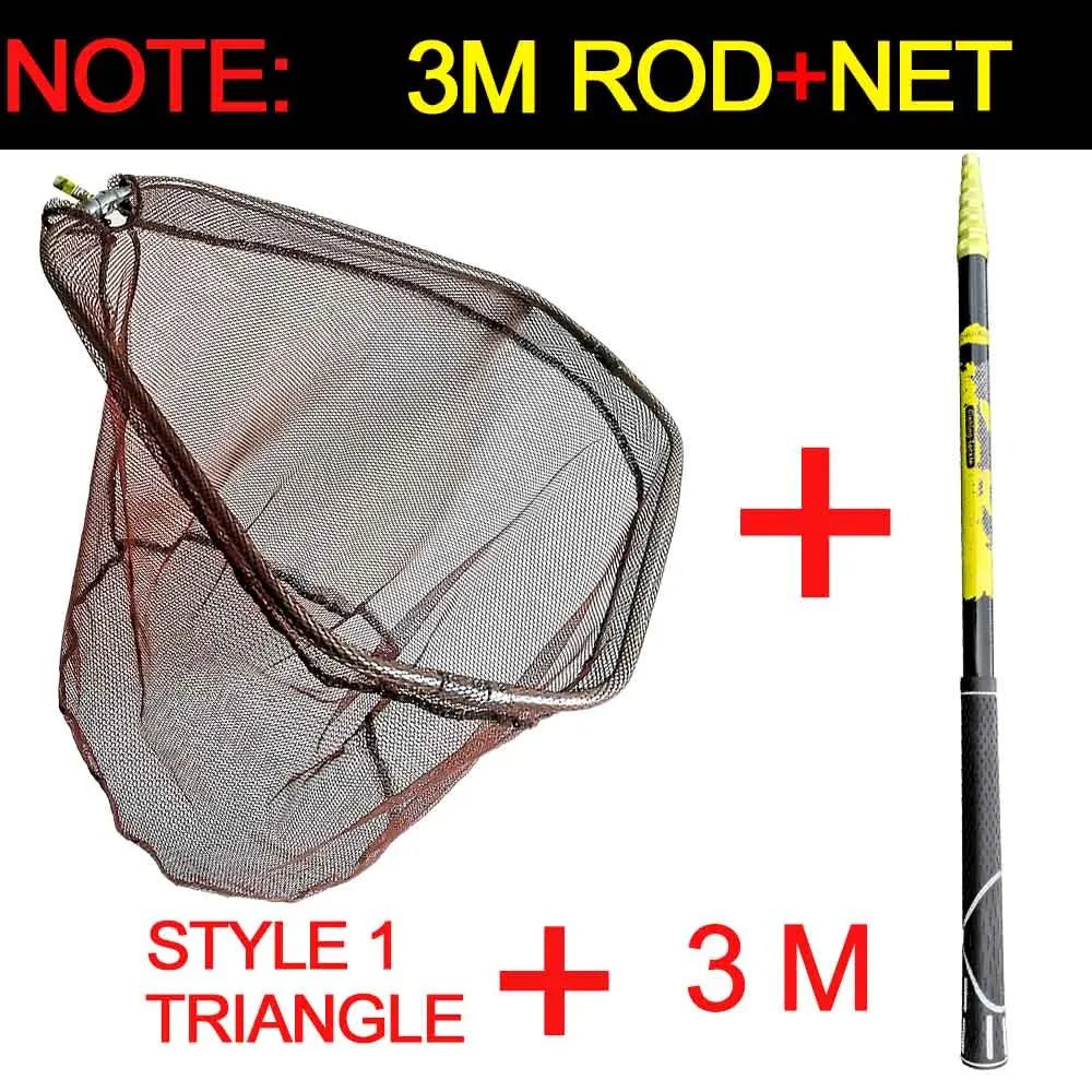 Fishing Supplies & Equipment Retractable Fishing Net, Carbon fibre