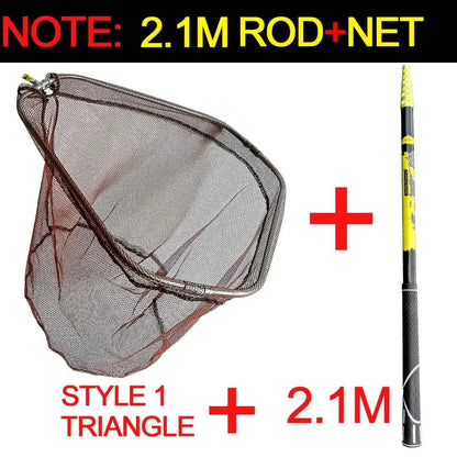 Fishing Supplies & Equipment Retractable Fishing Net, Carbon fibre