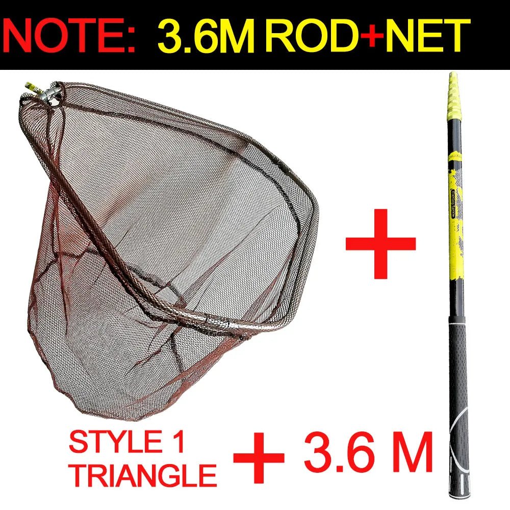 Fishing Supplies & Equipment Retractable Fishing Net, Carbon fibre