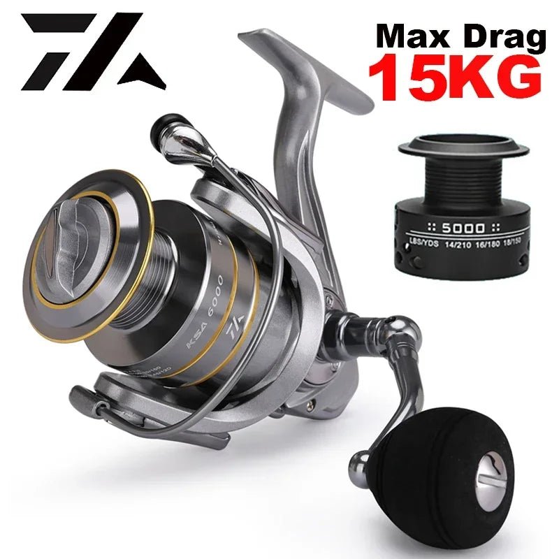 Fishing Supplies & Equipment, Saltwater Spinning Reels, Double Spool
