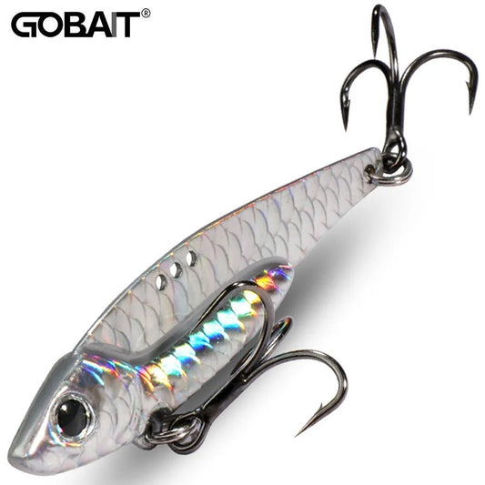 Fishing Supplies & Equipment, Shiny Spinning Metal Jig Lure for Catching Fish