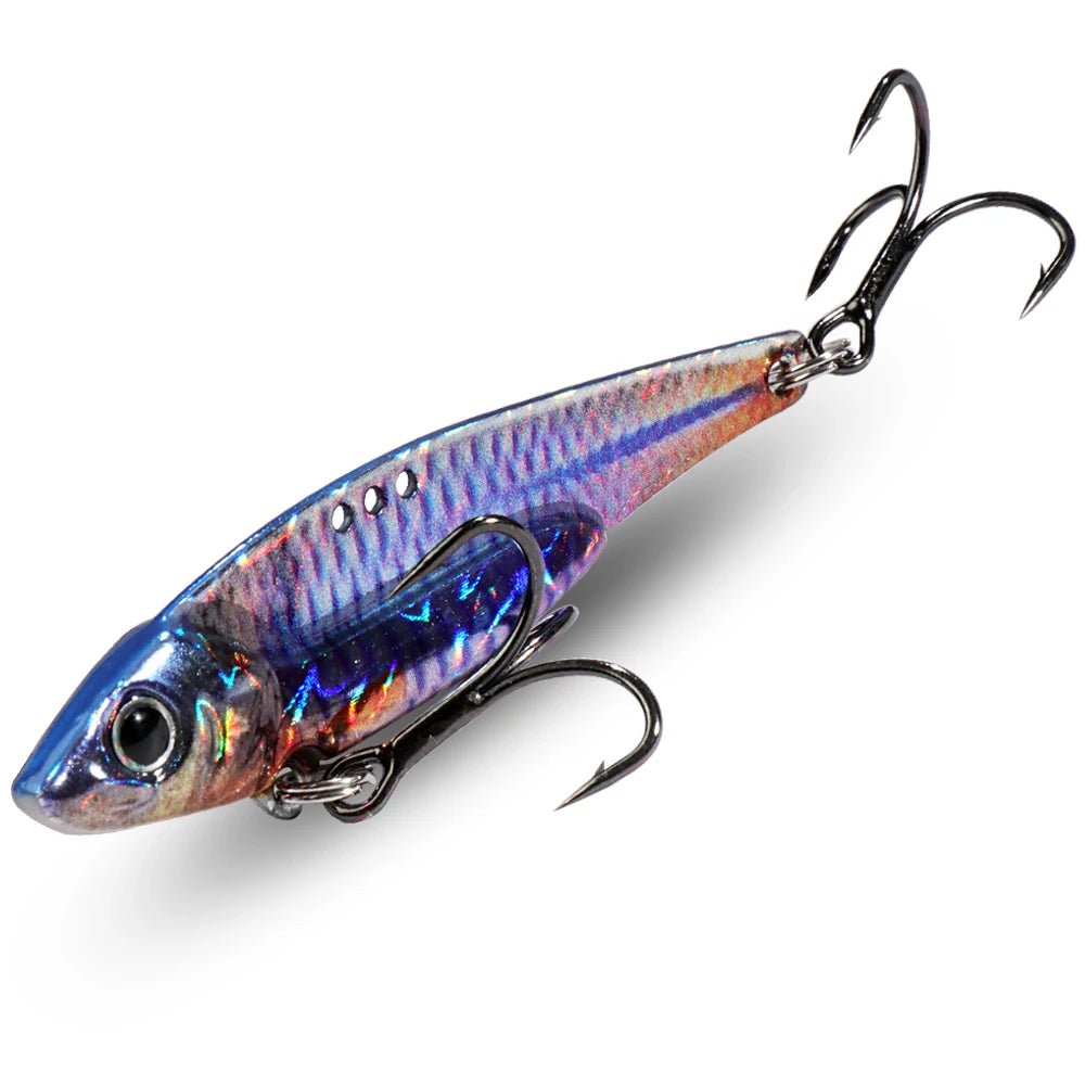 Fishing Supplies & Equipment, Shiny Spinning Metal Jig Lure for Catching Fish