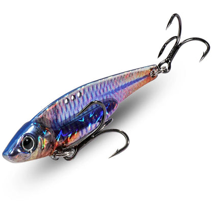 Fishing Supplies & Equipment, Shiny Spinning Metal Jig Lure for Catching Fish