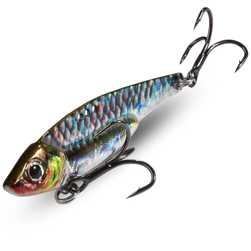 Fishing Supplies & Equipment, Shiny Spinning Metal Jig Lure for Catching Fish