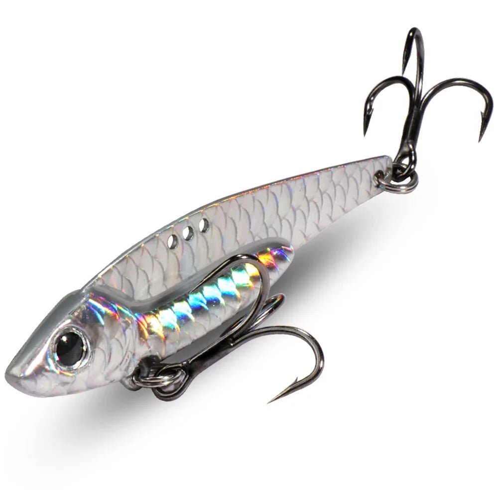 Fishing Supplies & Equipment, Shiny Spinning Metal Jig Lure for Catching Fish