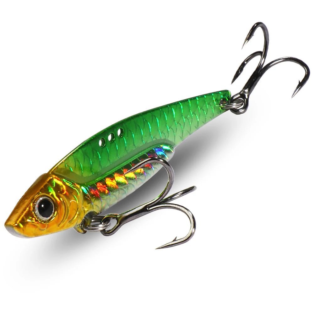 Fishing Supplies & Equipment, Shiny Spinning Metal Jig Lure for Catching Fish