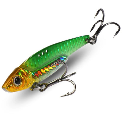 Fishing Supplies & Equipment, Shiny Spinning Metal Jig Lure for Catching Fish