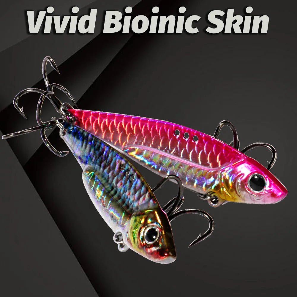 Fishing Supplies & Equipment, Shiny Spinning Metal Jig Lure for Catching Fish