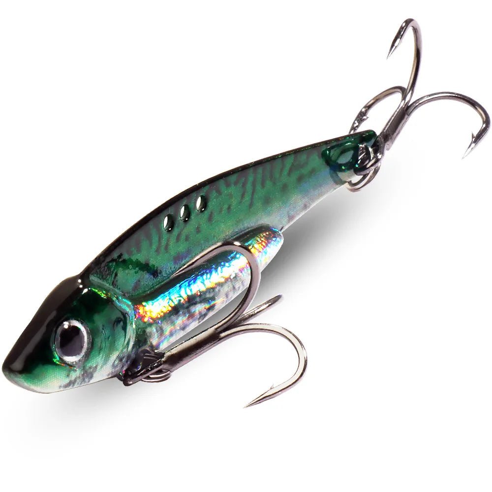 Fishing Supplies & Equipment, Shiny Spinning Metal Jig Lure for Catching Fish