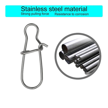 Fishing Supplies & Equipment, Swivel Connector  (50 Pieces/Set)