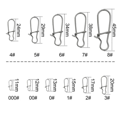 Fishing Supplies & Equipment, Swivel Connector  (50 Pieces/Set)