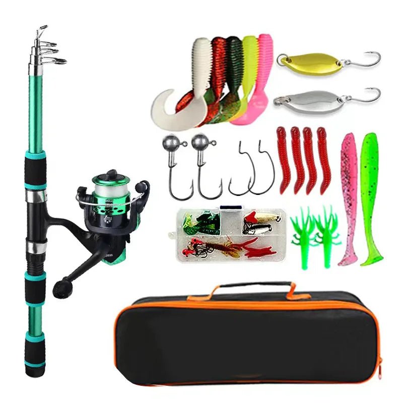 Fishing Supplies & Equipment Telescopic Fishing Rod Full Kits