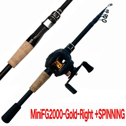 Fishing Supplies & Equipment, Telescopic Rod and Reel Combo Set