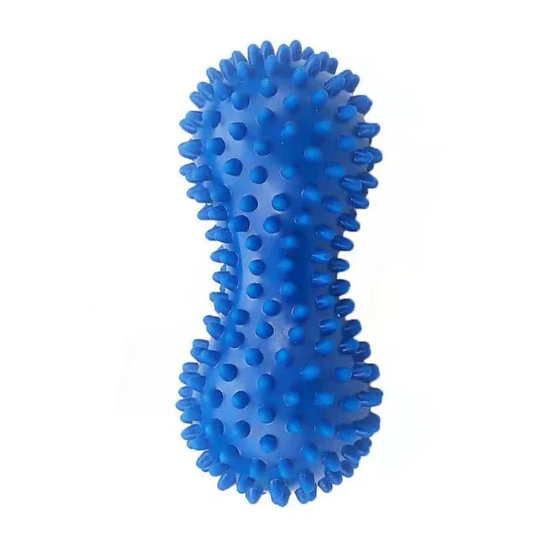 Fitness Foot Massage Roller Ball Double Peanut Blue Colour Offers